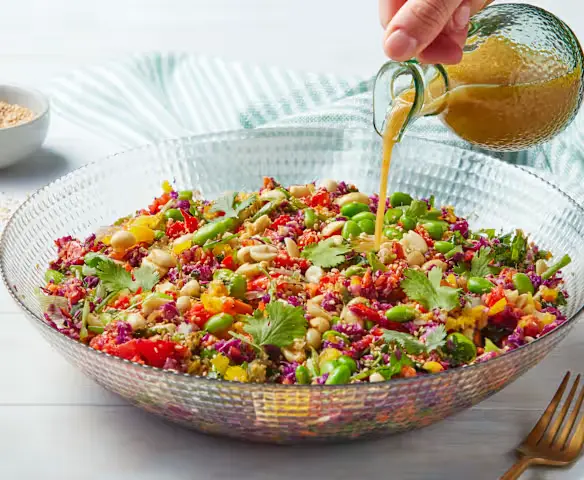 Asian Chopped Salad - healthy & quick