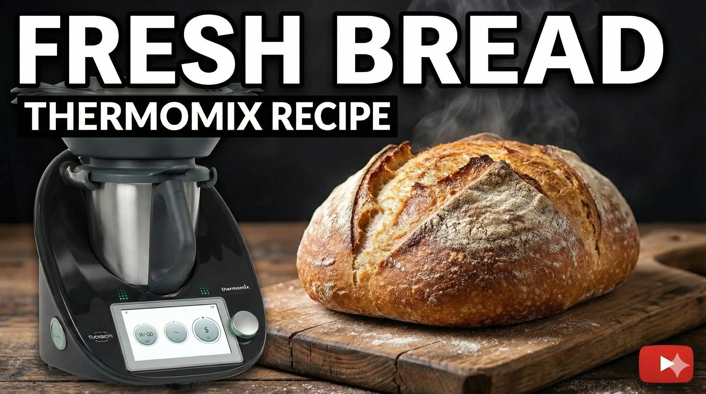 Fresh bread in Thermomix